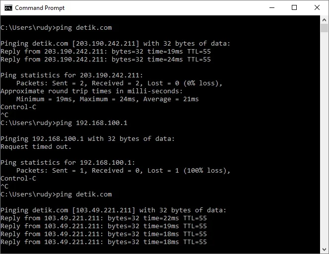cara Praktik konfigurasi Mikrotik internet gateway pada interface LAN dan WLAN