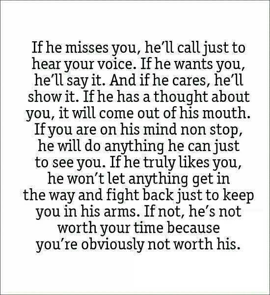 He wants to be. If he wanted to he would. Pretend i don't know. If he wanted to he would. If he miss.