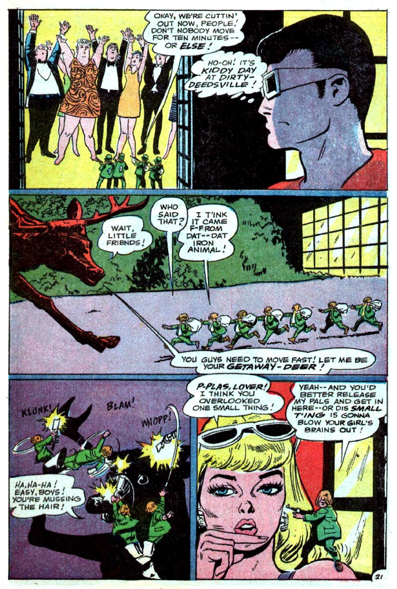 Read online Plastic Man (1966) comic -  Issue #10 - 29