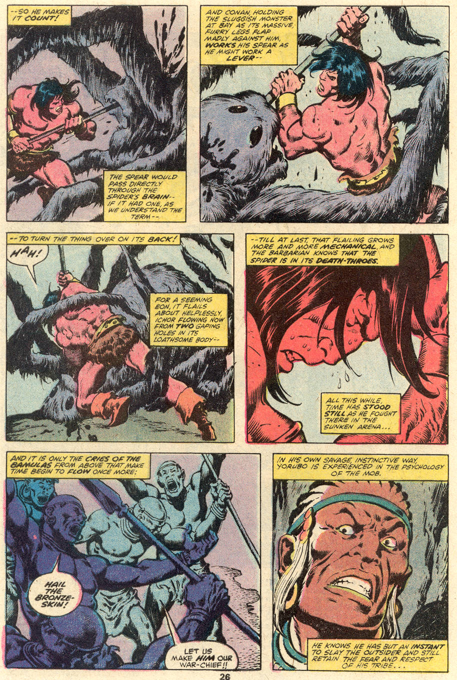 Read online Conan the Barbarian (1970) comic -  Issue #101 - 15