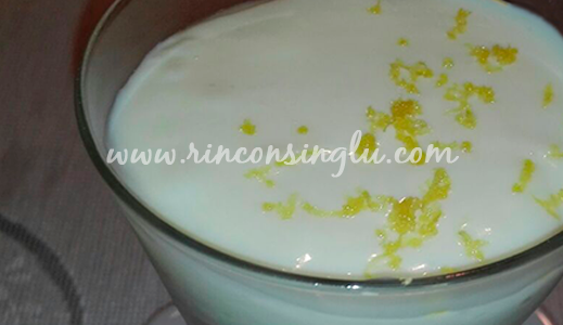 receta mousse de limon para celiacos