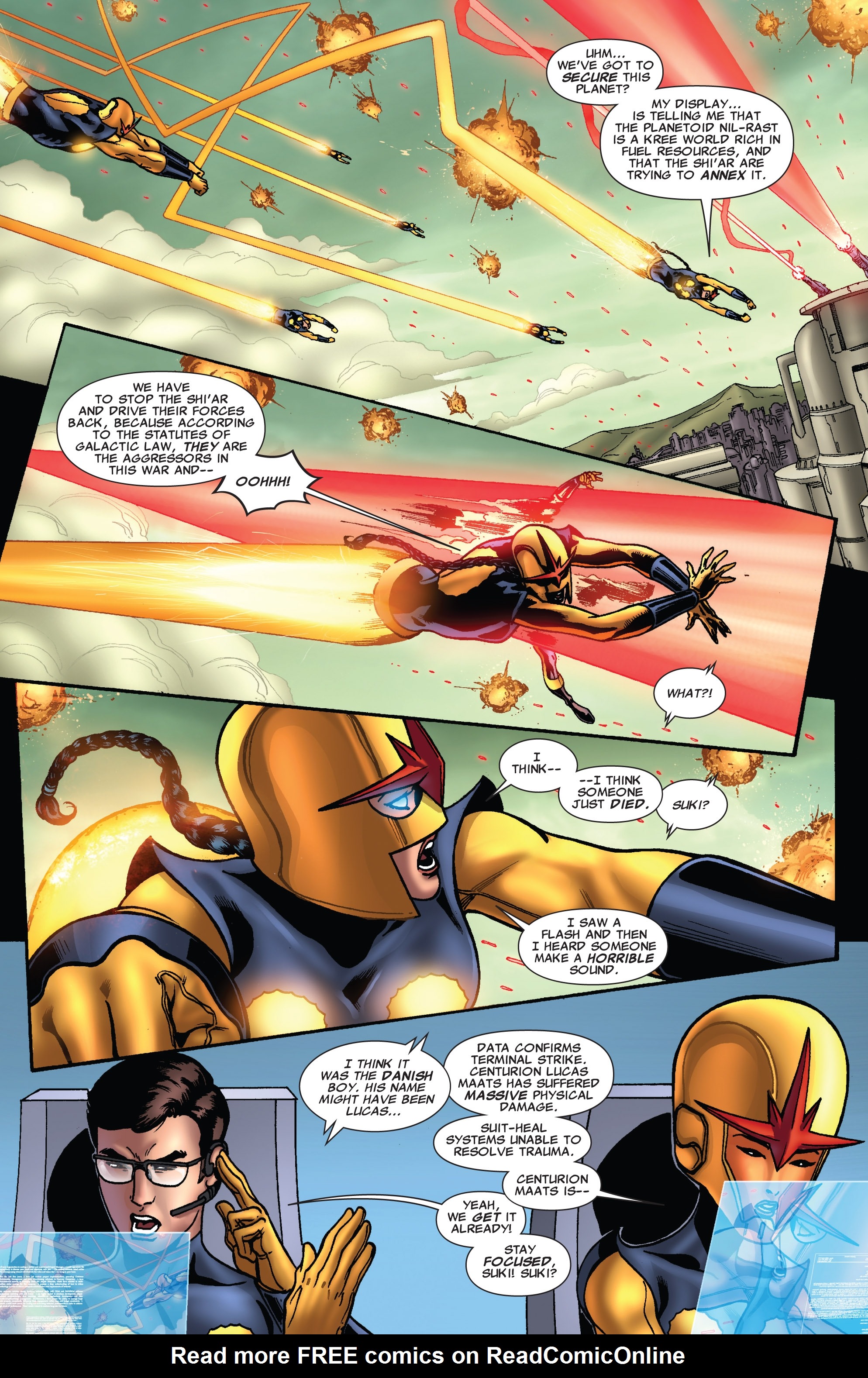 Read online Nova (2007) comic -  Issue #24 - 6