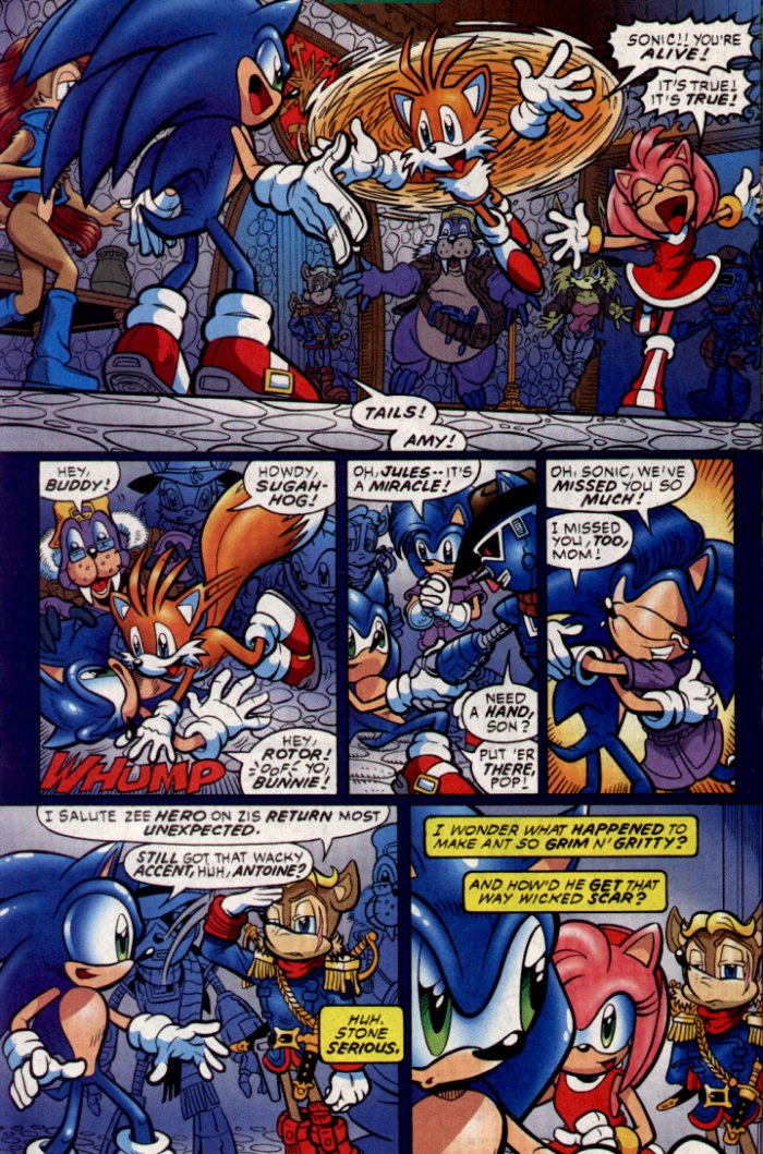 Read online Sonic The Hedgehog comic -  Issue #130 - 21