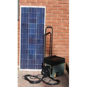 Portable Solar Generator Plug N Play 100 watt solar panel product image
