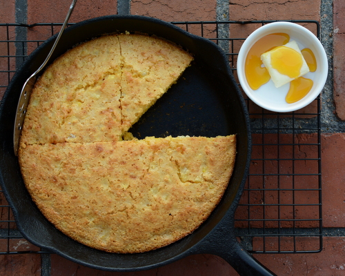 Honey Skillet Cornbread - Sally's Baking Addiction