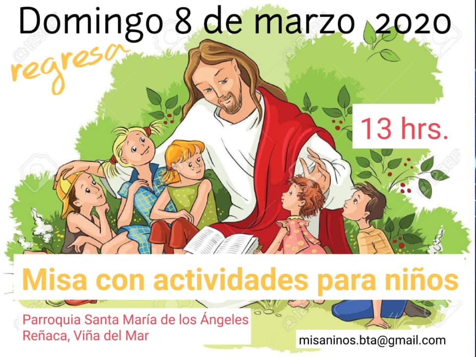 8 de marzo regresan actividades dominicales!
