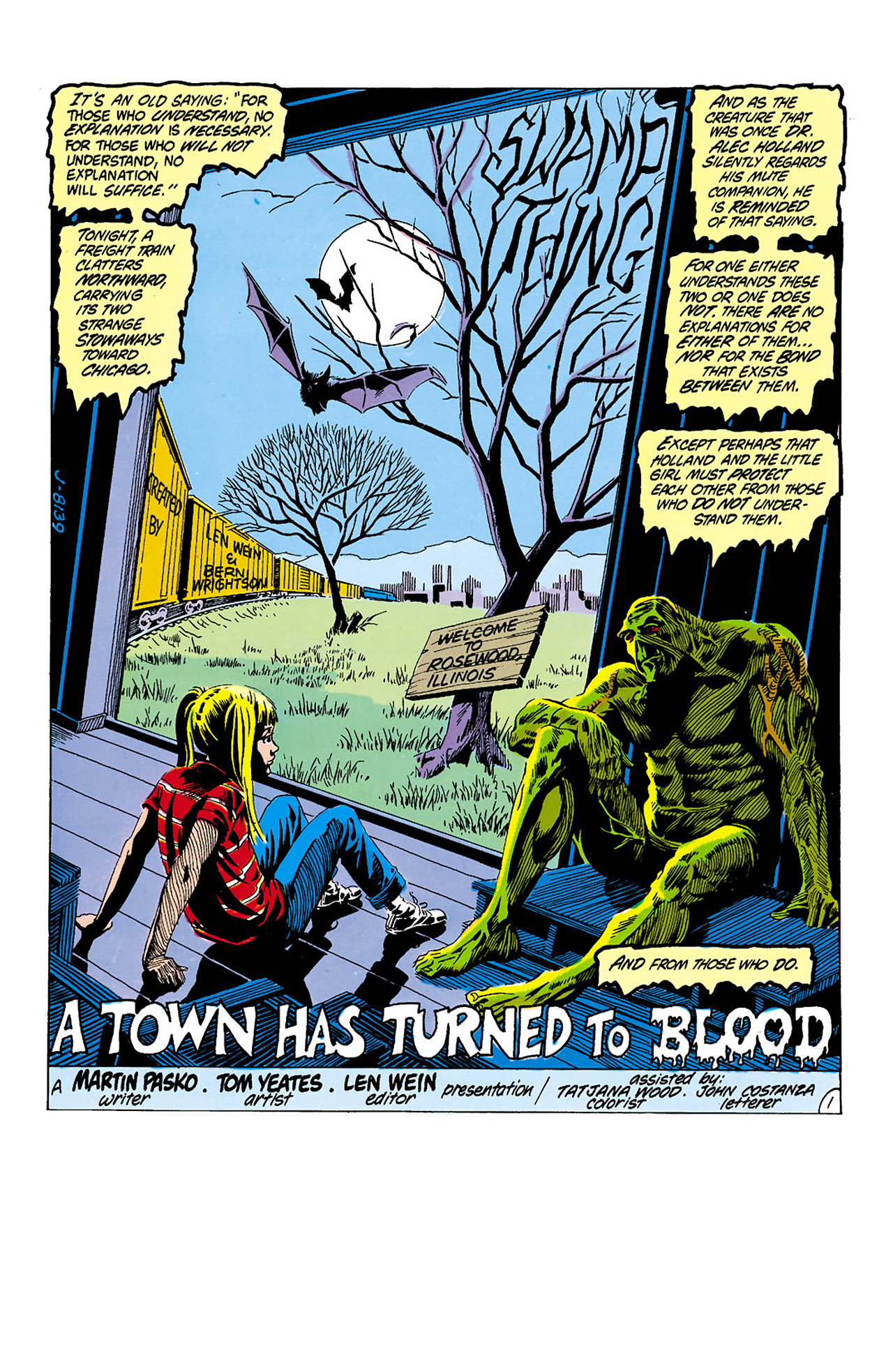 Read online Swamp Thing (1982) comic -  Issue #3 - 2