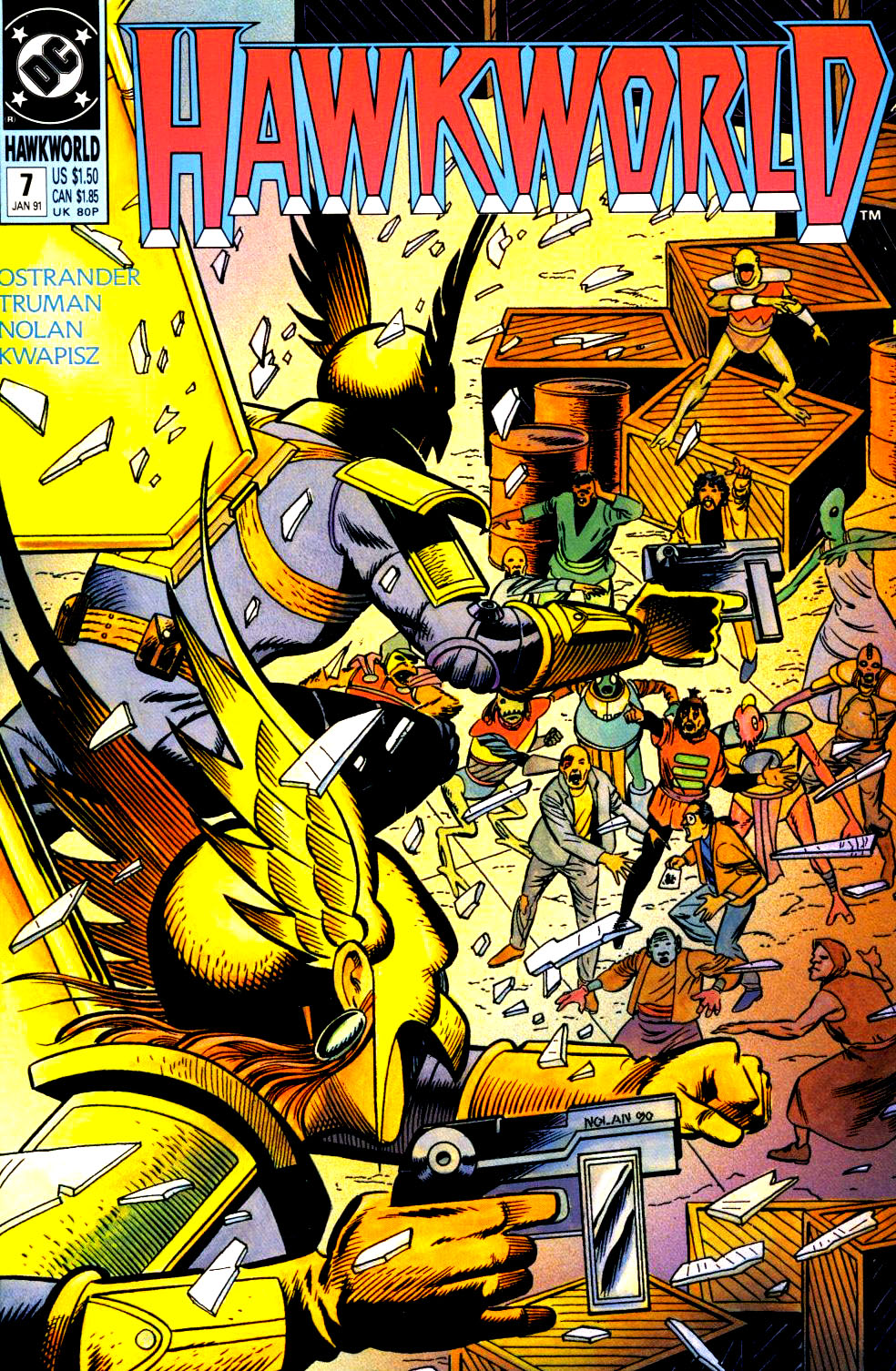 Read online Hawkworld (1990) comic -  Issue #7 - 1