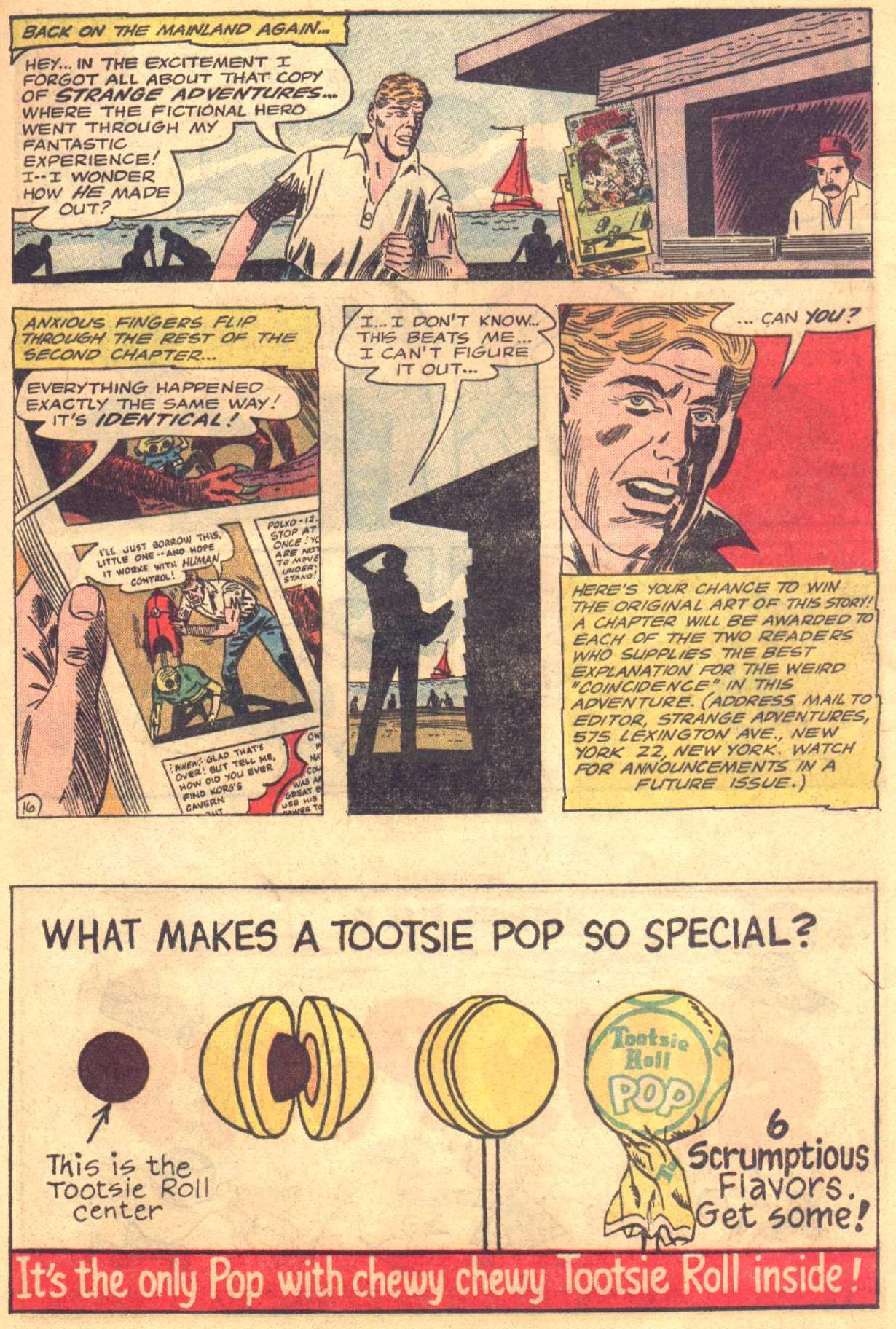 Read online Strange Adventures (1950) comic -  Issue #170 - 21
