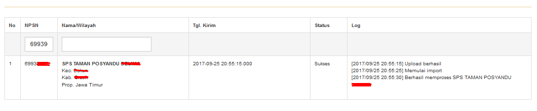 Cara Cek Pengiriman Dapodik PAUD DIKMAS di https Cara Cek Pengiriman Dapodik PAUD DIKMAS di https