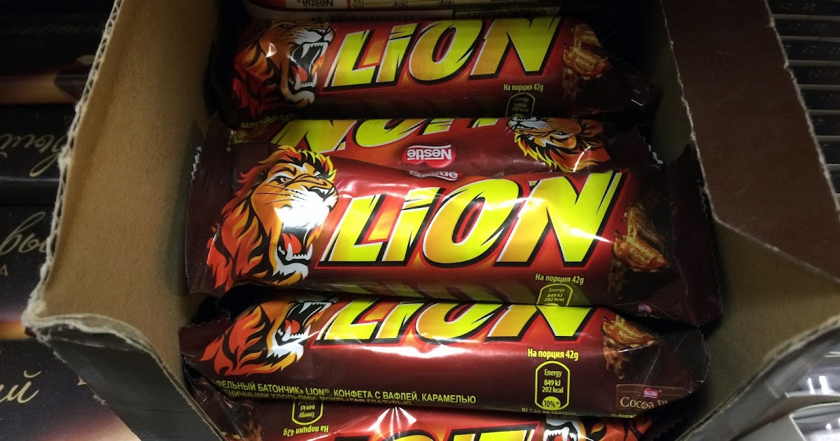 Вафельный батончик «Lion» — BRANDS AROUND
