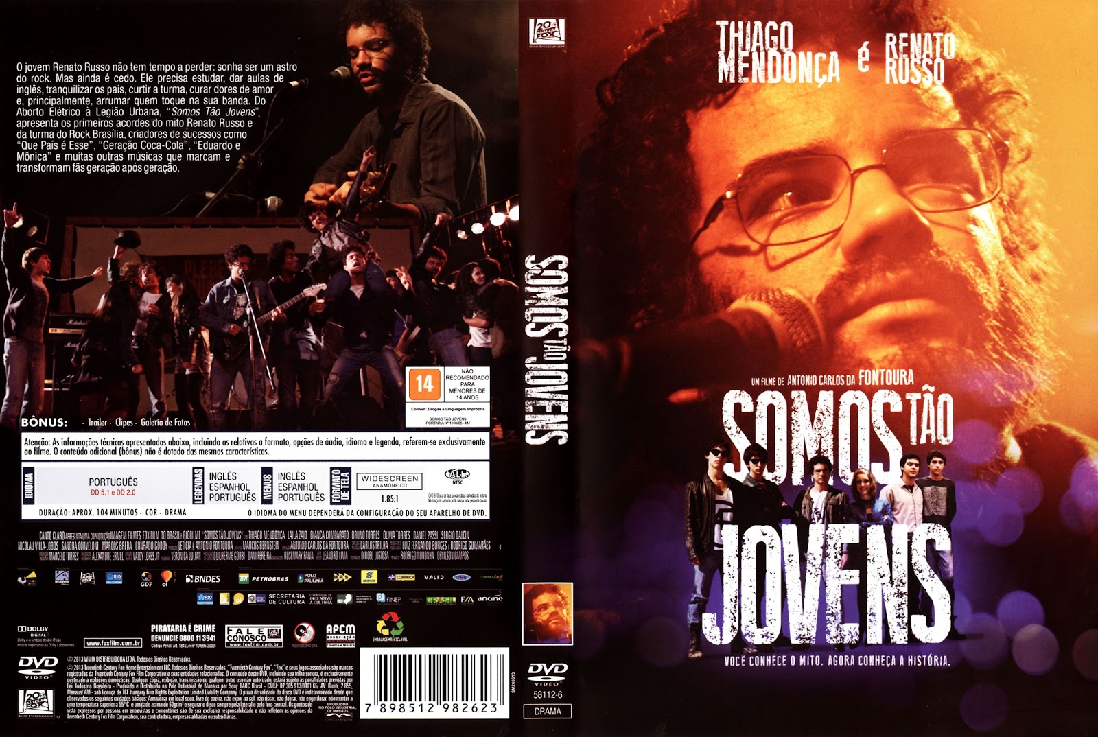 Somos Tão Jovens Capas De Filmes