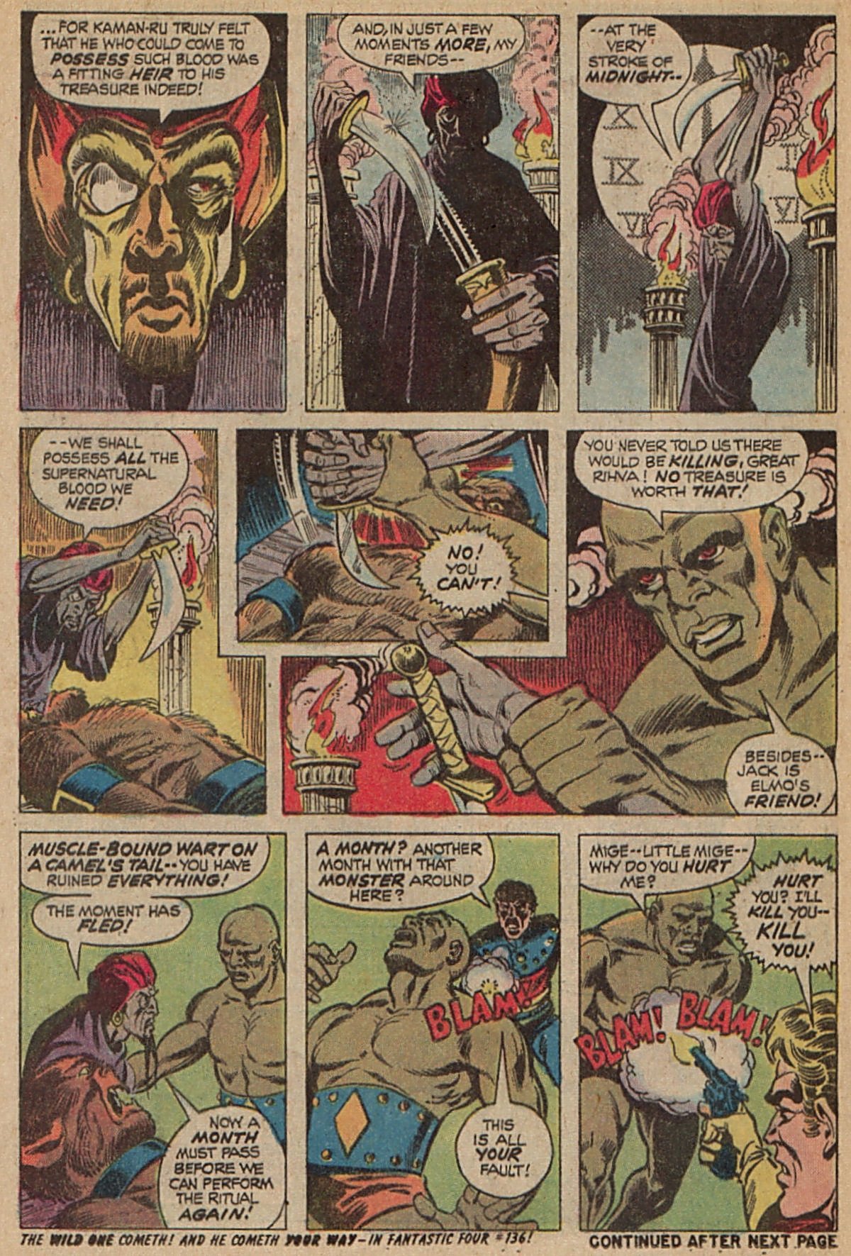 Read online Werewolf by Night (1972) comic -  Issue #7 - 17