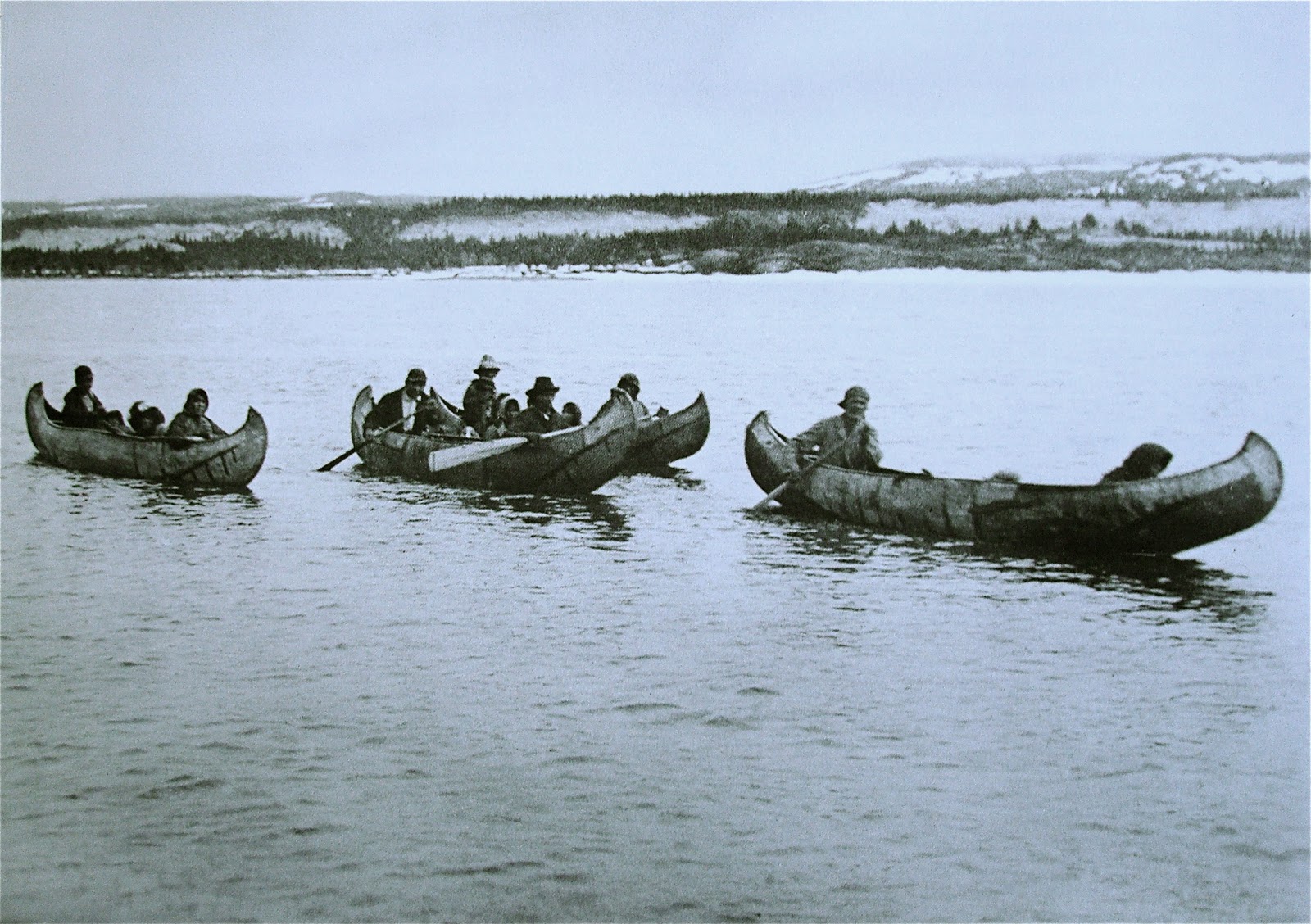 Beaver Bark Canoes Eastern Cree Crooked Canoe