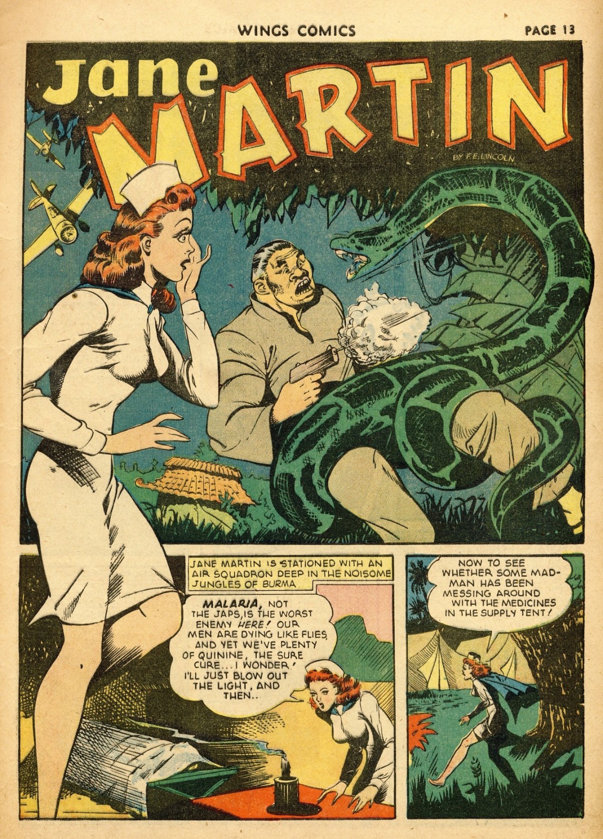 Read online Wings Comics comic -  Issue #22 - 15