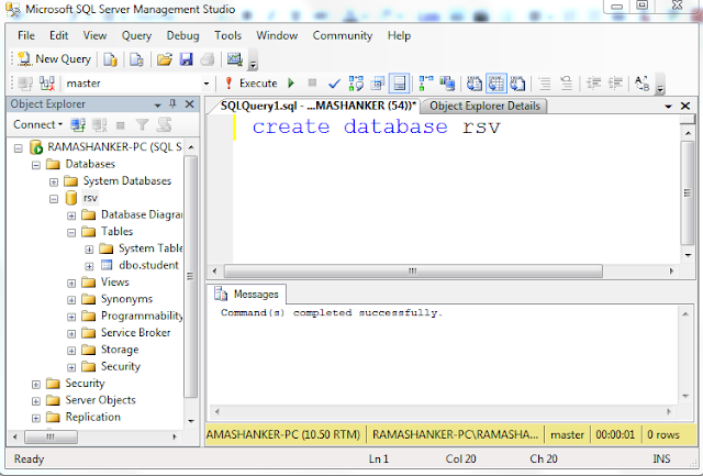 Microsoft Sql Server | MY.NET Tutorials