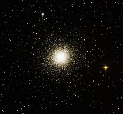 M13 - Great Globular Cluster in Hercules - Imaged by Summer, Owen, Greg,   Sam, and Rosa from the Plymouth Community Intermediate School.