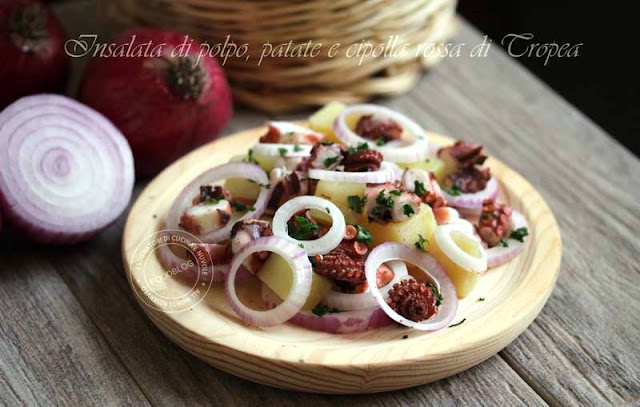 INSALATA DI POLPO, PATATE E CIPOLLA ROSSA DI TROPEA1