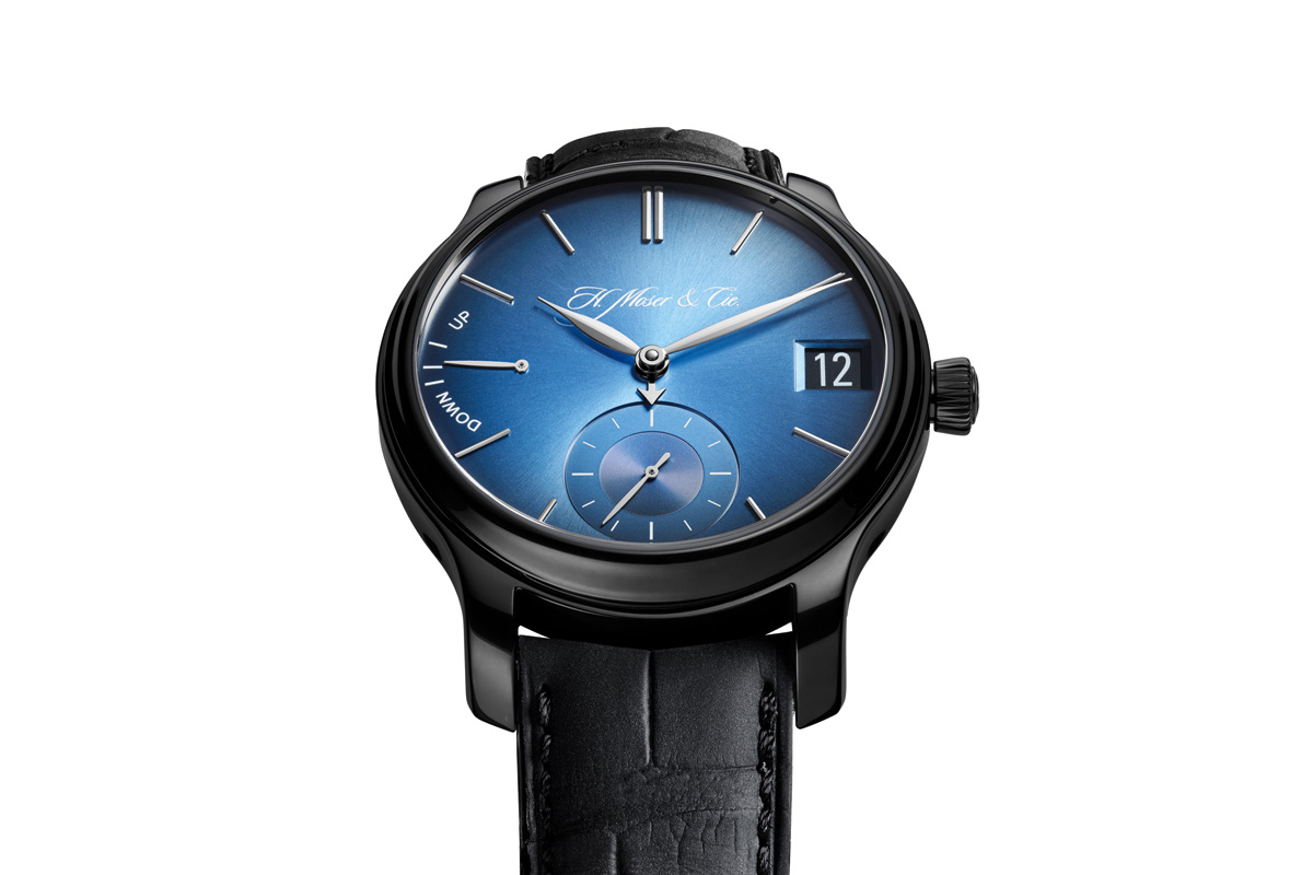 H Moser Cie Endeavour Perpetual Calendar Funky Blue In Titanium h-moser-cie-endeavour-perpetual-calendar-funky-blue-in-titanium