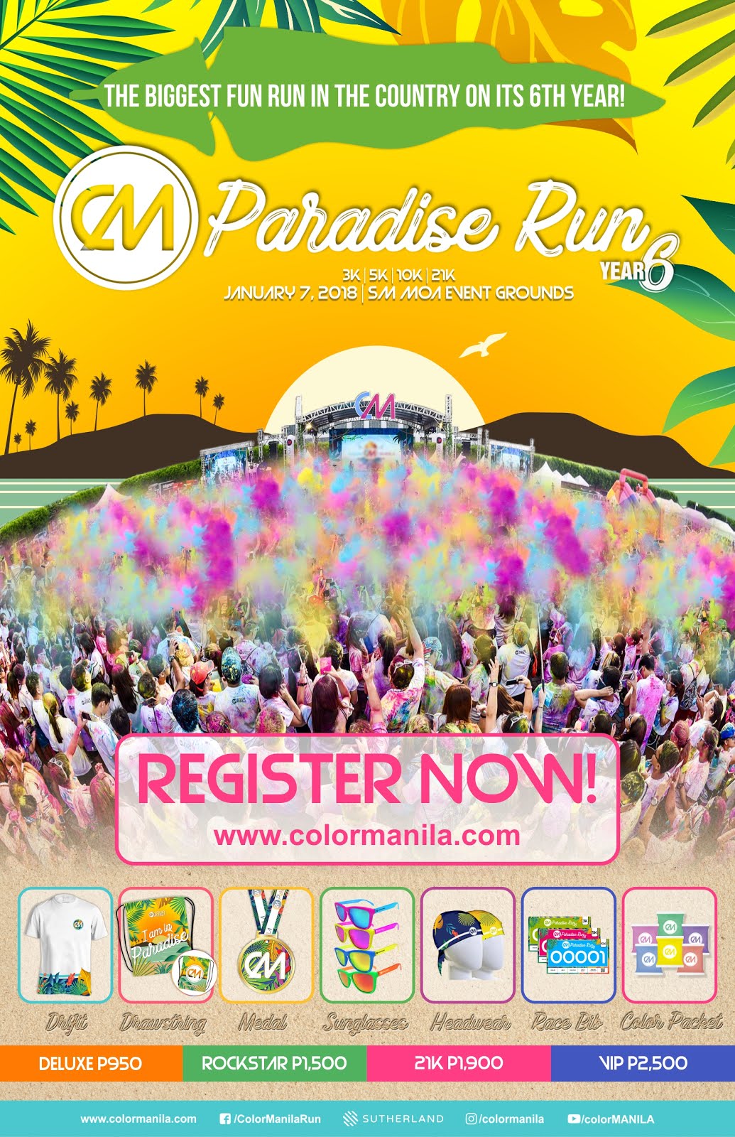 Color Manila Paradise Run Clark / Laoag / Laguna