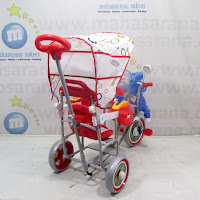 family kuda 2-seater baby tricycle