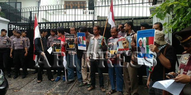 Geram Dengan Eksekusi Mati Al-Namr, LSM ini Gelar Demo di Depan Kedubes Saudi di Indonesia