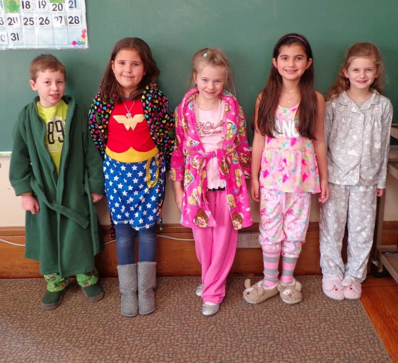 Antioch School News Pajama Day!