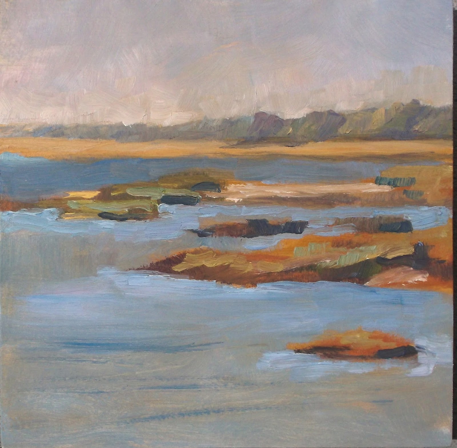 Mary's Paintings "Oyster Beds"
