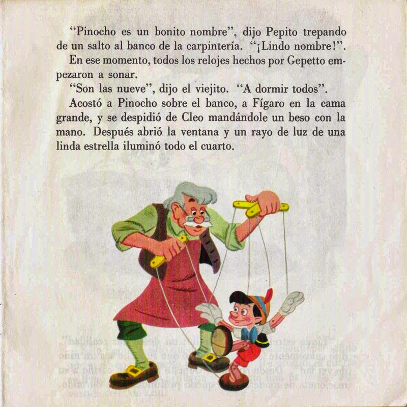 Jugando - Pinocho - padre