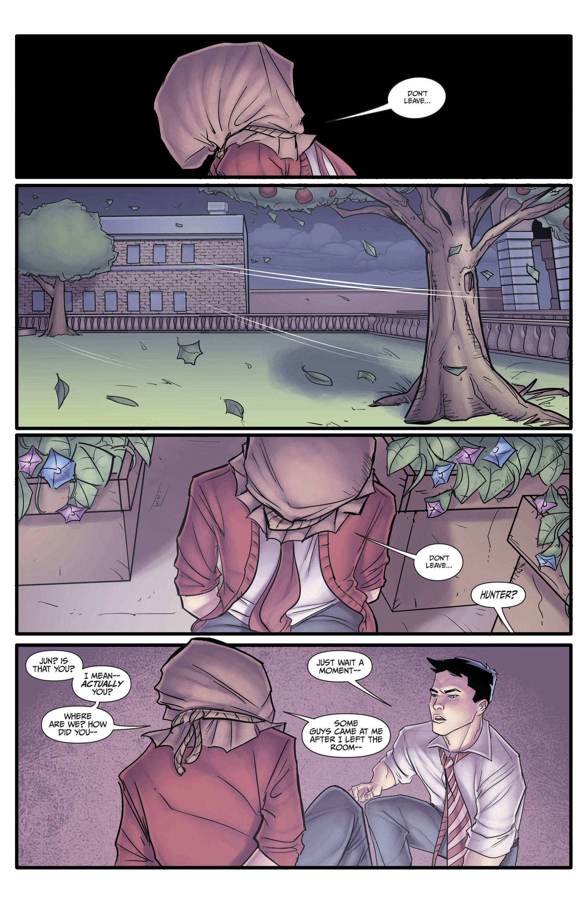Read online Morning Glories comic -  Issue #8 - 31
