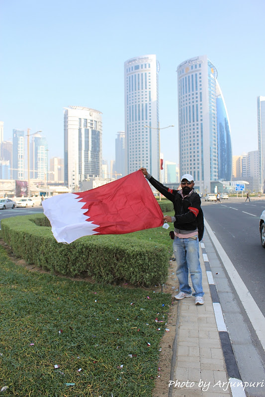 Arjunpuri in qatar my first national day in qatar