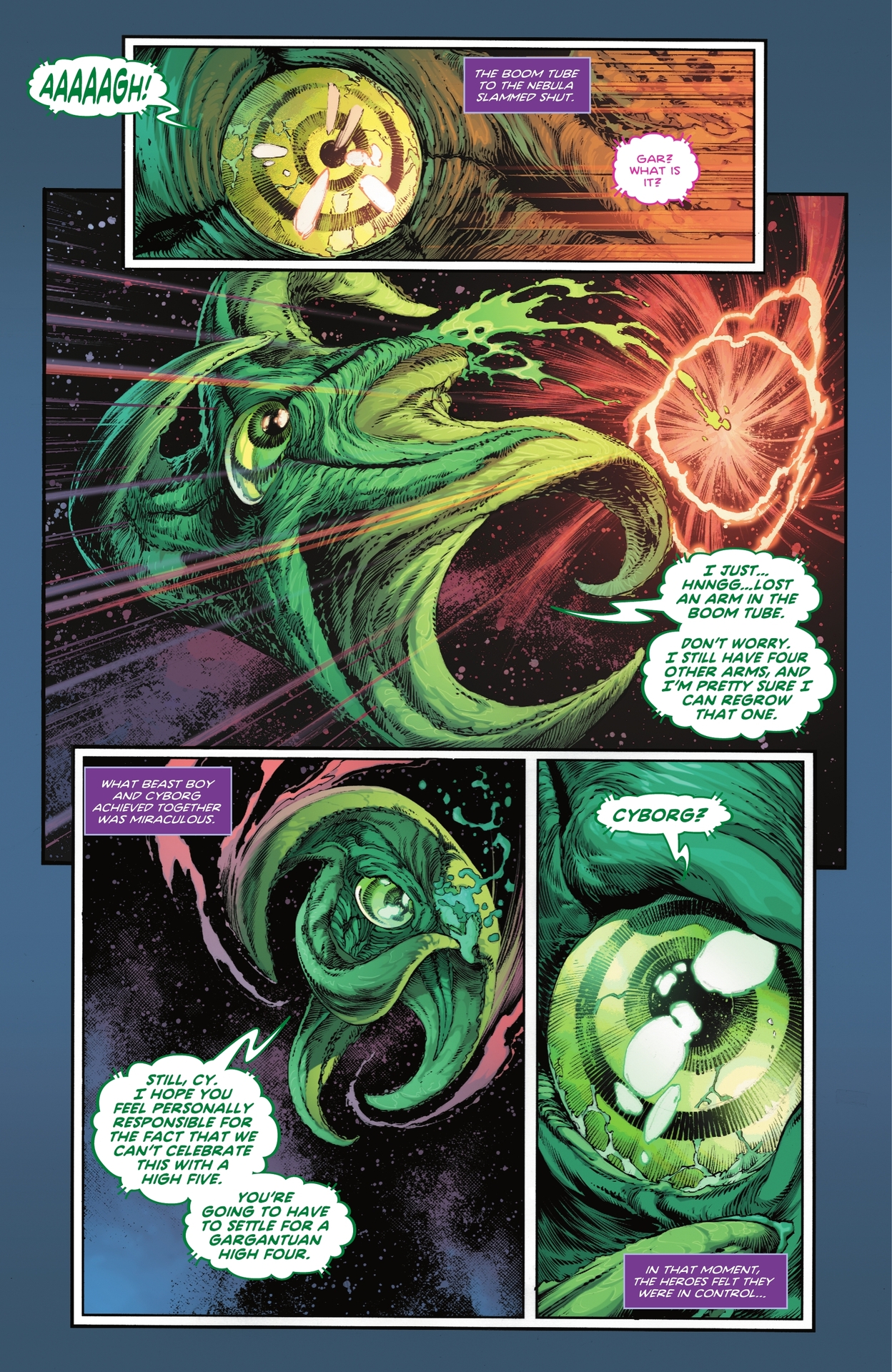 Titans: Beast World chapter 1 page 33