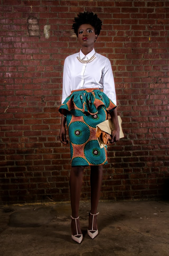 African print style skirt more on ciaafrique.com