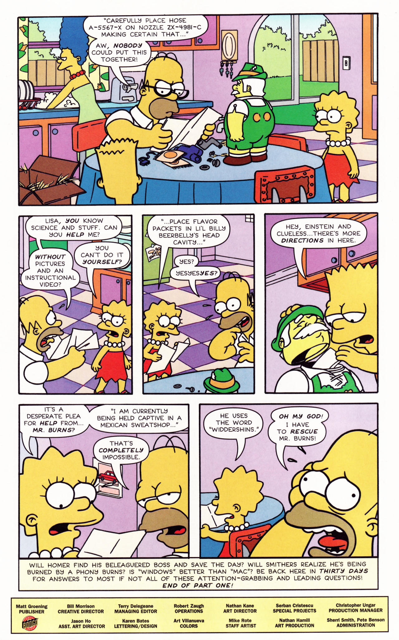 Read online Simpsons Comics comic -  Issue #132 - 26