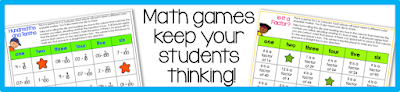 Primary Inspiration: Fourth Grade Measurement Game Freebie!