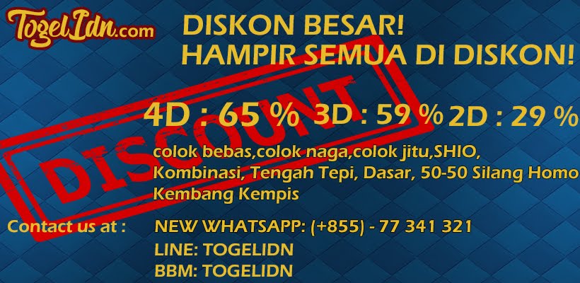 menang 4d jitu DISKON?TOGELIDN YANG PALING BERANI
