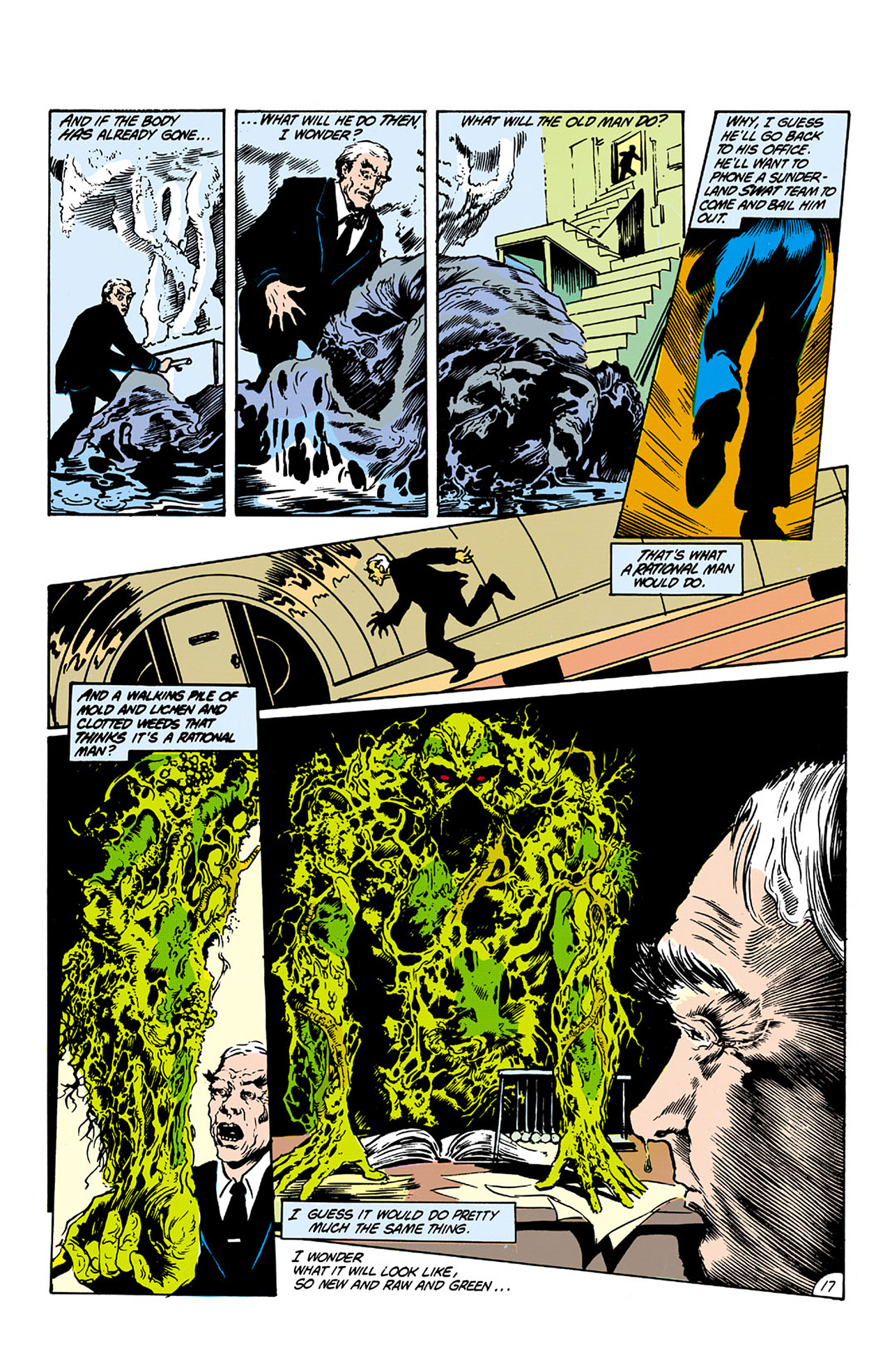 Read online Swamp Thing (1982) comic -  Issue #21 - 18
