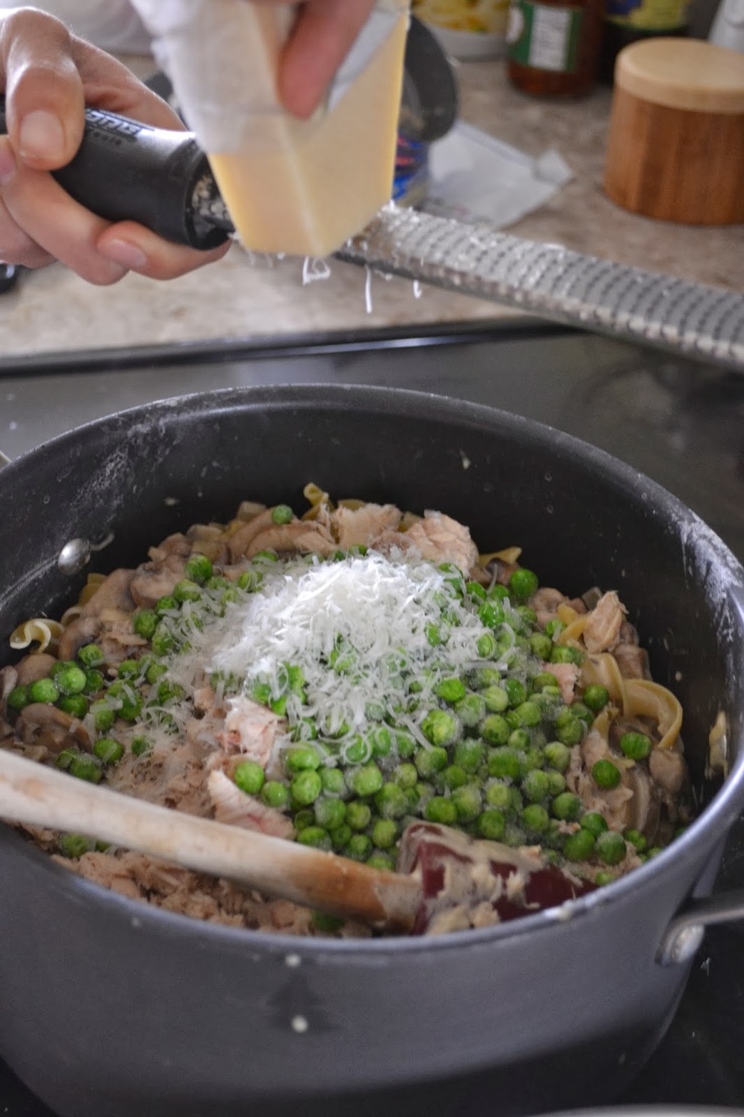 The Nostalgic Cook Tuna Tetrazzini