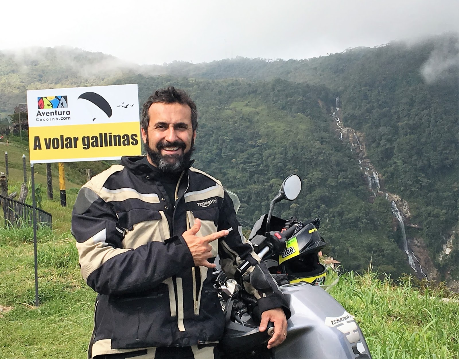 Viagem de moto, sozinho, por todos os países na América do Sul