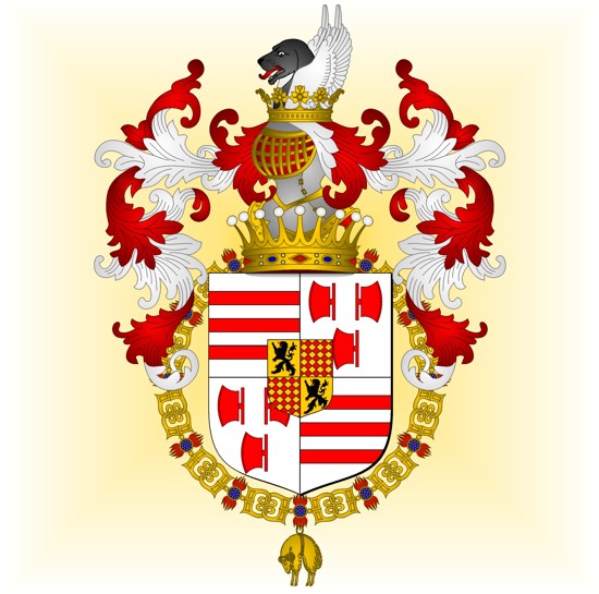 Armorial de l'Ordre de la Toison d'Or Philippe II de Croÿ