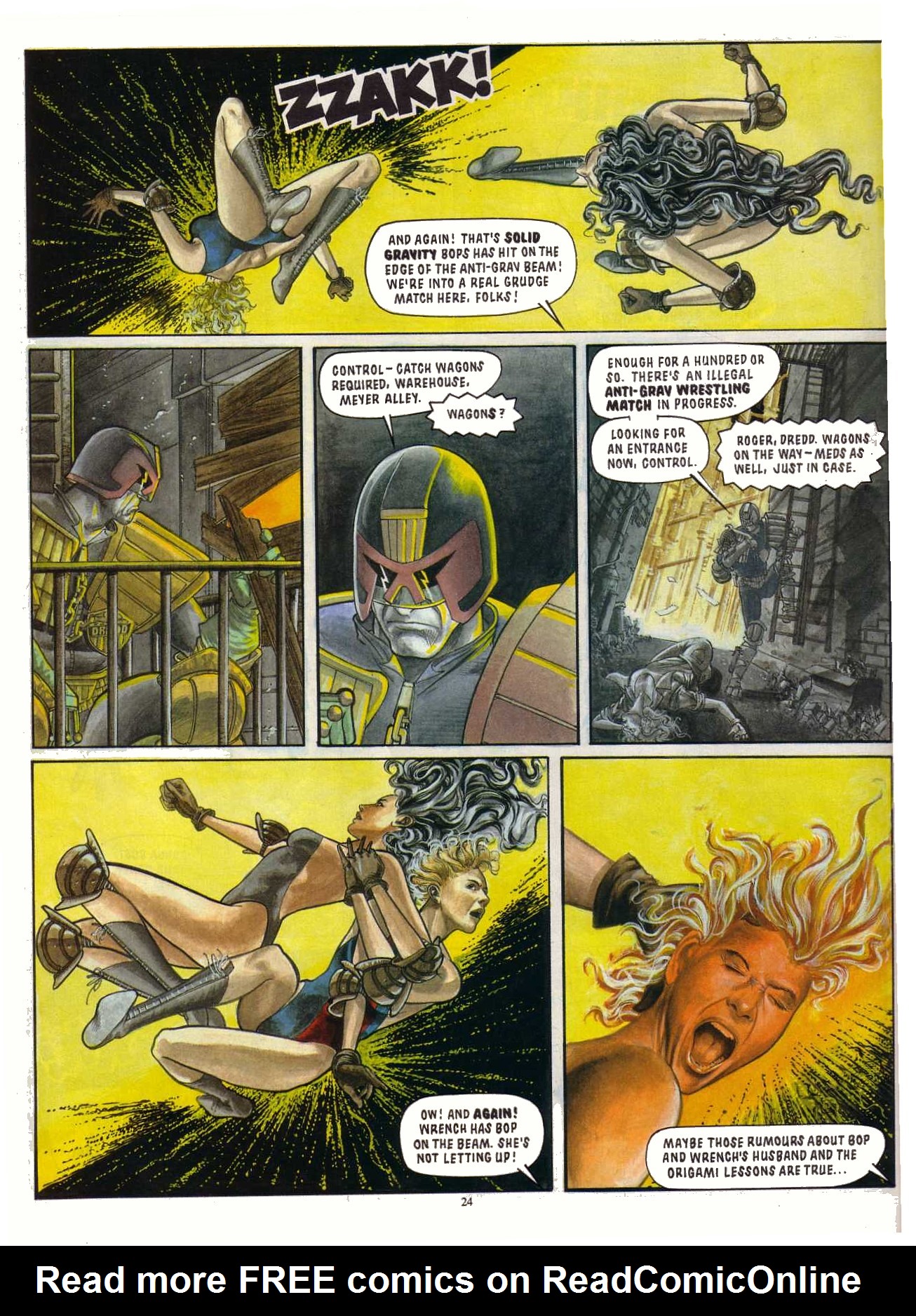 Read online Judge Dredd: The Complete Case Files comic -  Issue # TPB 14 (Part 2) - 127