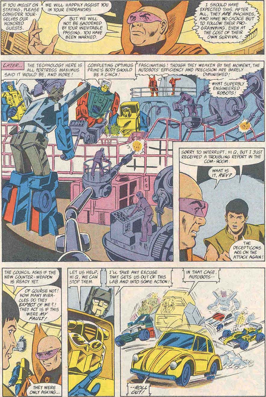 Read online The Transformers (1984) comic -  Issue #42 - 11