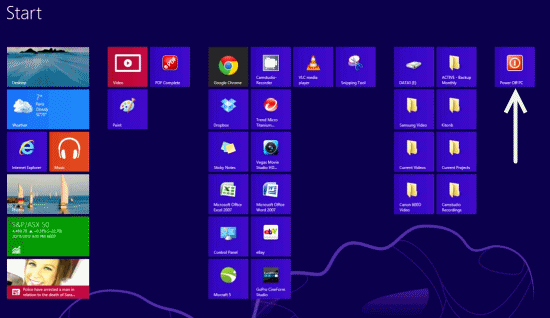 Windows 8 Shutdown Shortcut Icon Windows 8 Shutdown Shortcut Icon