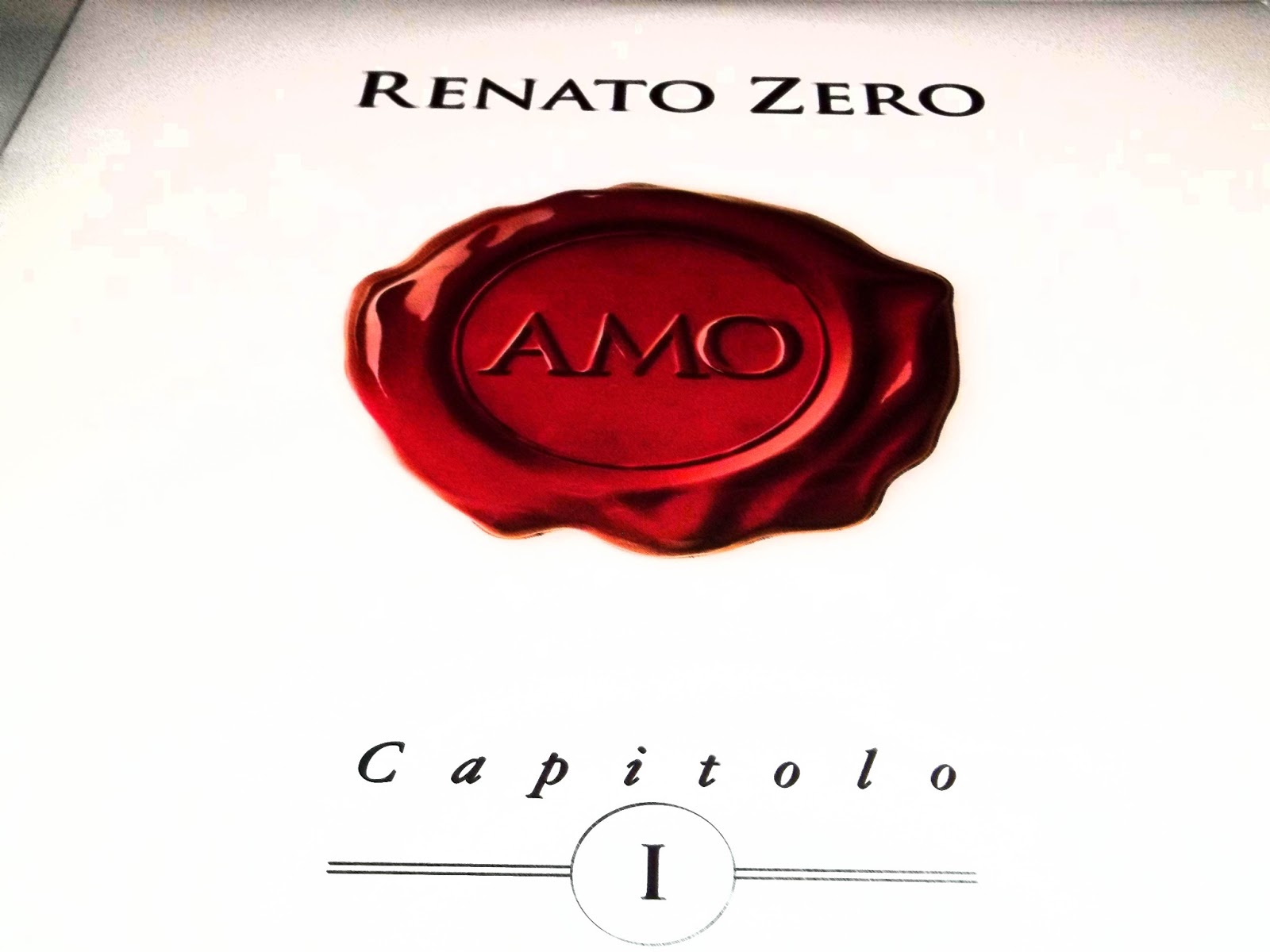 Renato Zero - Amo (Capitolo I) (2013) Mp3 320 Kbps