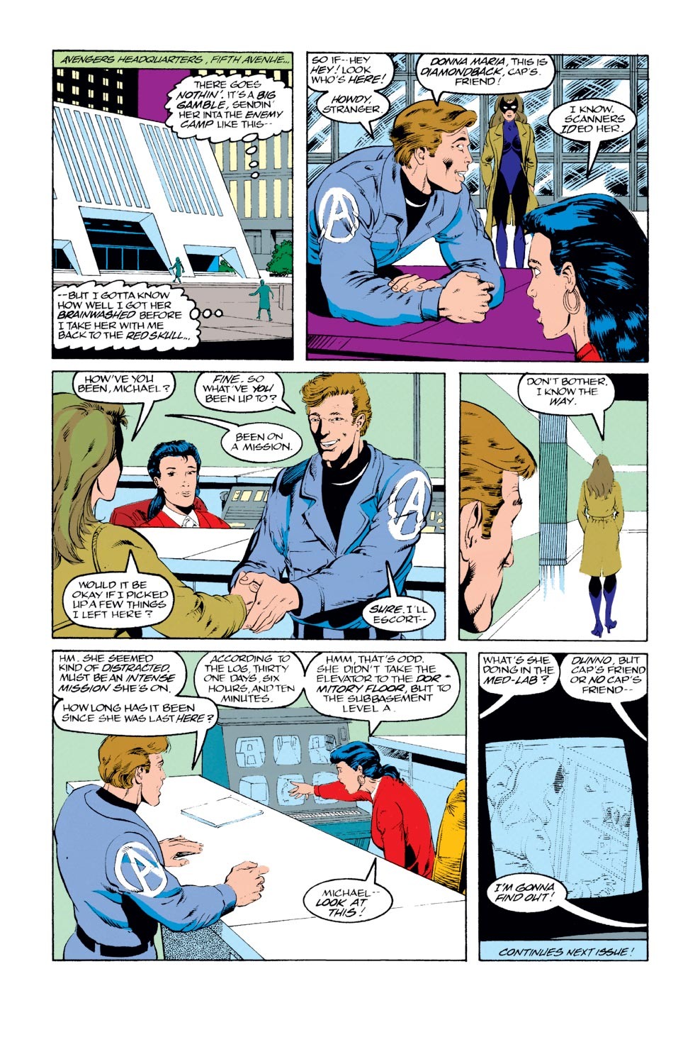 Captain America (1968) Issue #404 #353 - English 24