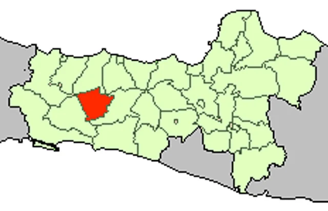 Gambar Peta locator kabupaten purbalingga