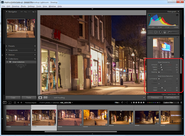 Lightroom Sharpness and Noise Reduction