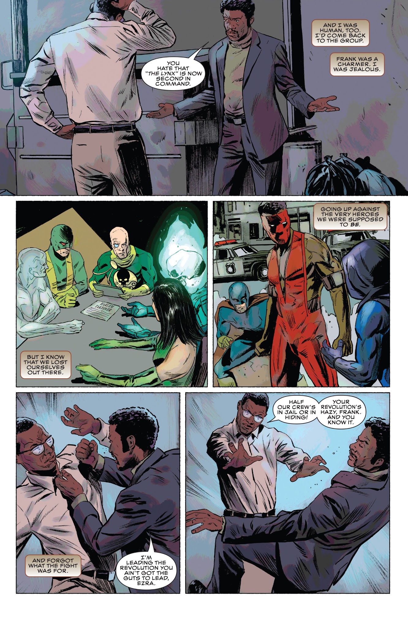 Read online Black Panther and the Crew comic -  Issue #6 - 7