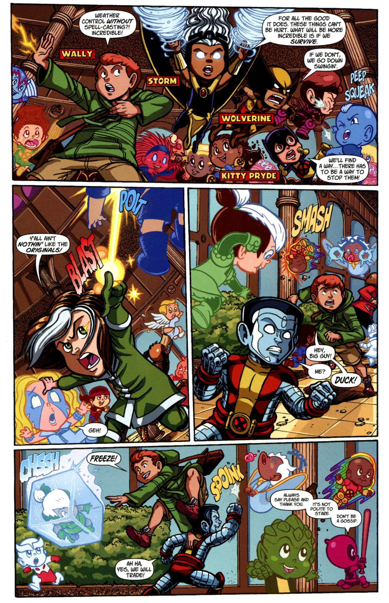 Read online X-Babies comic -  Issue #4 - 7