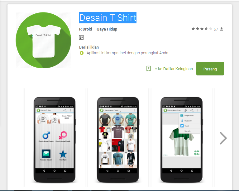 Apps Review Blog Aplikasi  Android  Desain  Baju  Terbaik 